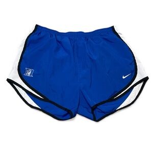 Women's Duke Blue Devils Nike DRI-FIT Lined Athletic Shorts Size Large
